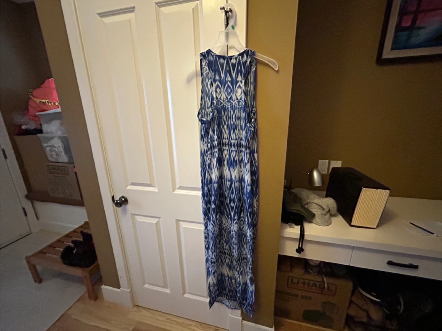Magazine L/G Blue/White Maxi Dress - photo 4