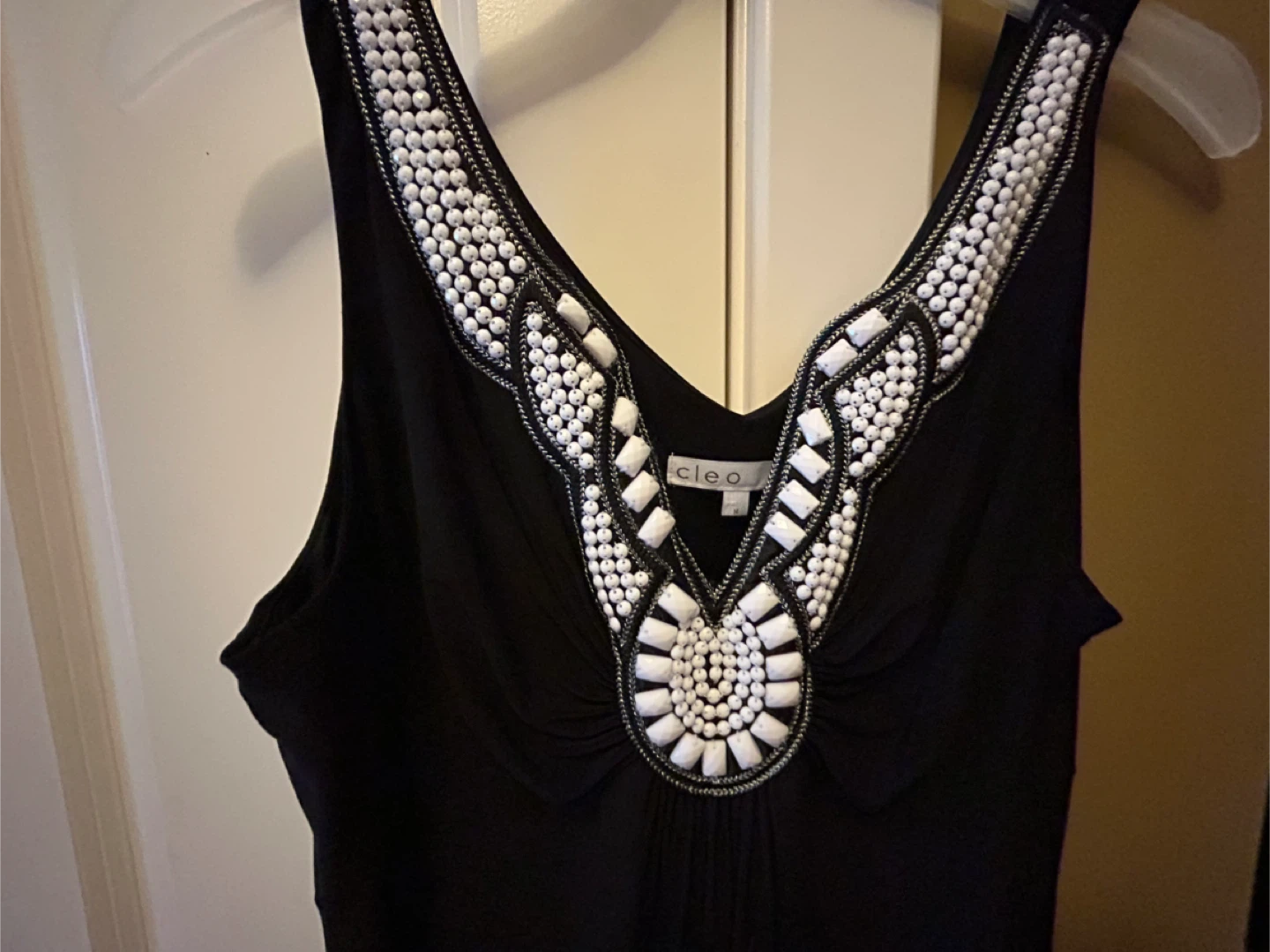 Cleo Black Dress, Size 14 - photo 2