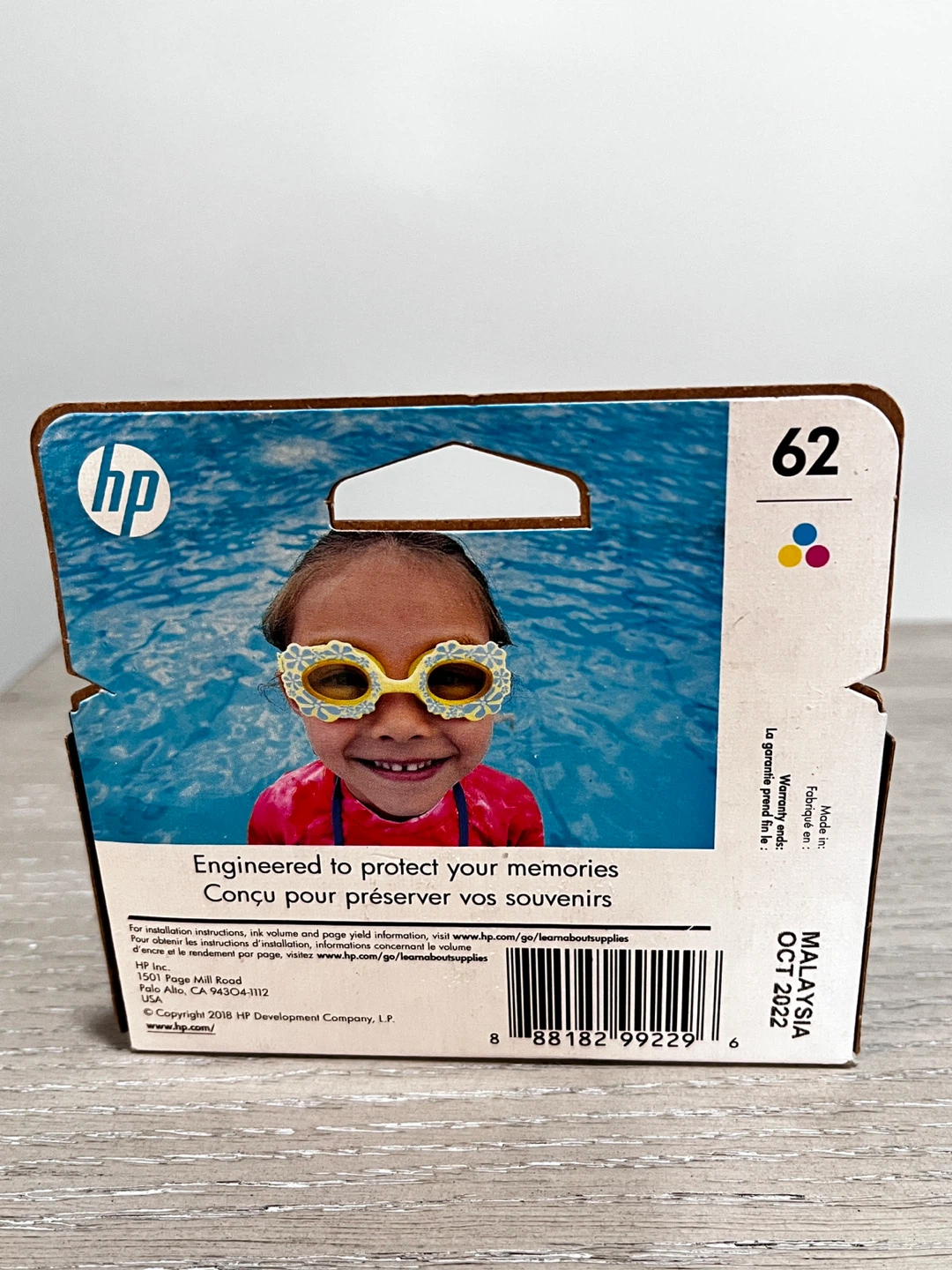 HP 62 Tri-color Ink Cartridge - photo 5