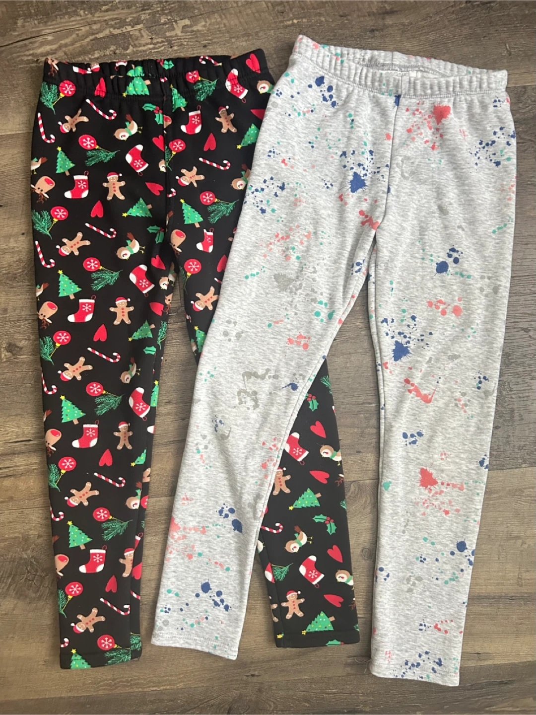 Gymobree & Just Cozy girls Leggings, Size 7-8
