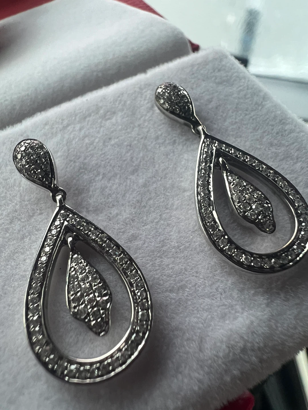 10 k diamond  Earrings - photo 3