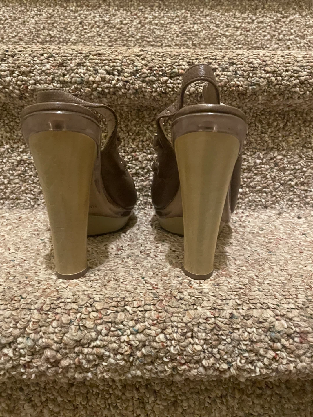 Michael Kors Astor Sling Madras Heels - Size 8.5 - photo 3