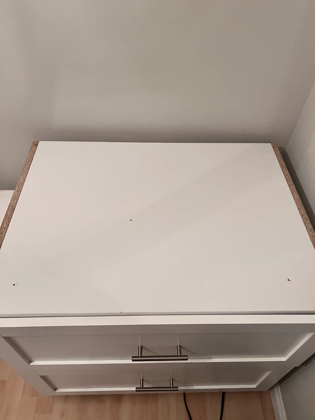 White table top with 2 drawers and 4 draws - photo 3
