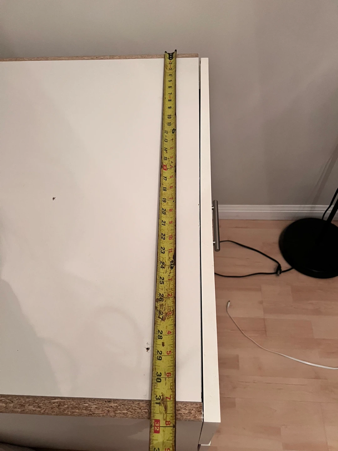White table top with 2 drawers and 4 draws - photo 5