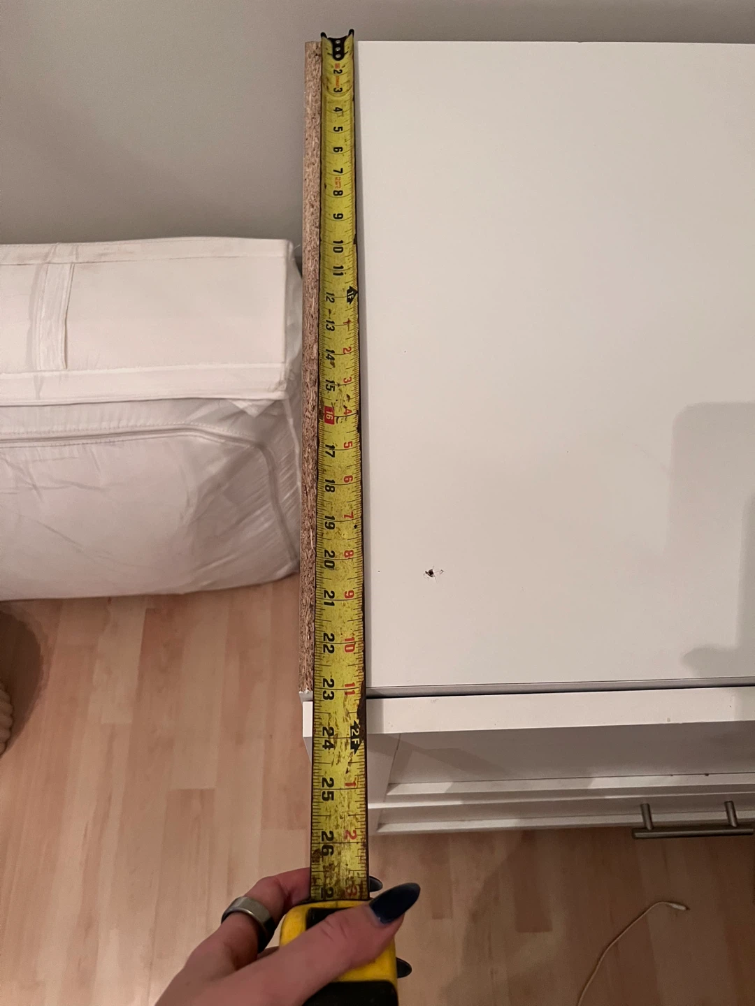 White table top with 2 drawers and 4 draws - photo 4