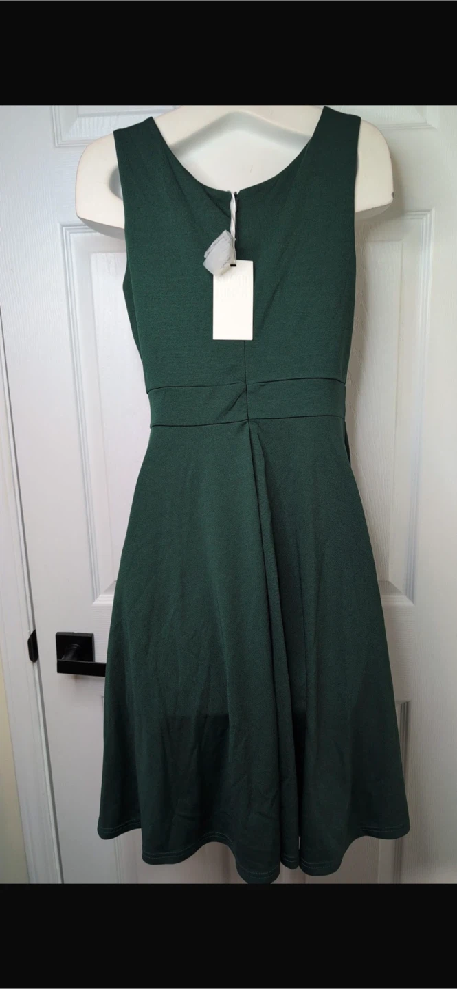 NEW! GRACE KARIN Sleeveless Wrap V-Neck A-line Party Dress - photo 5