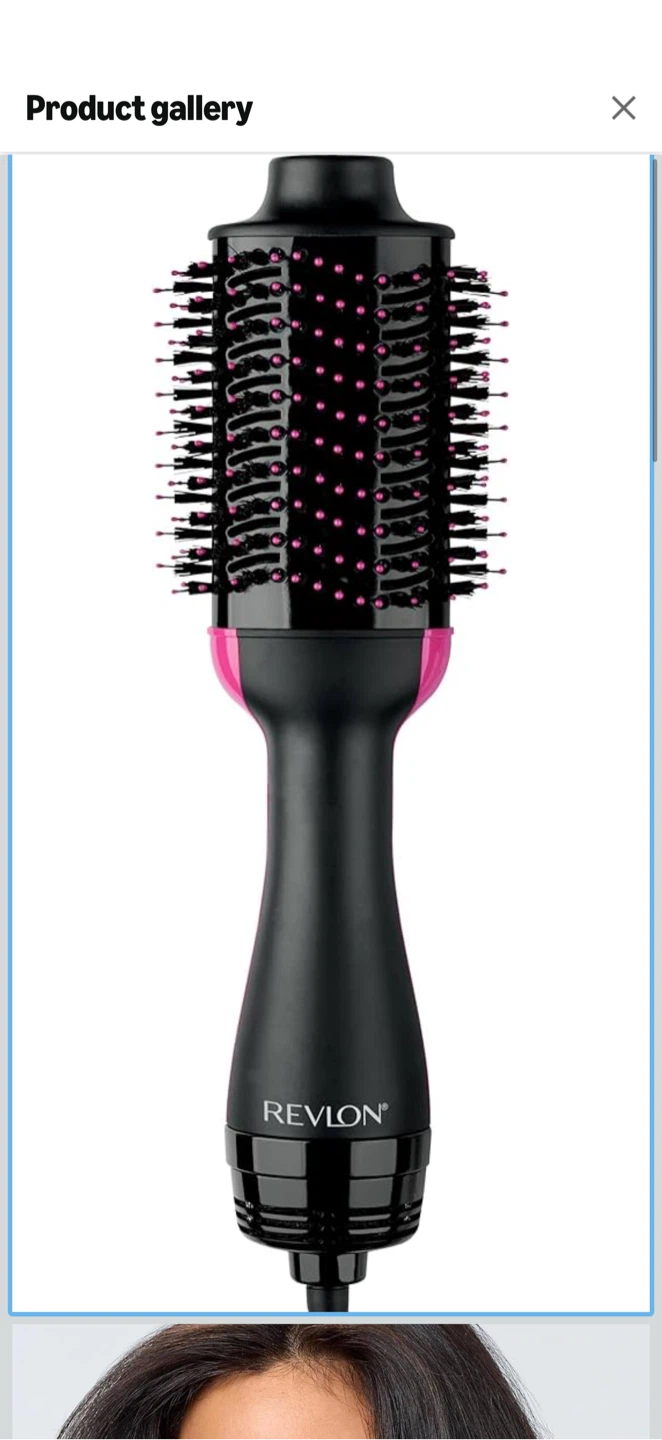 Revlon One-Step Volumizer Enhanced 1.0 — Black 🔥