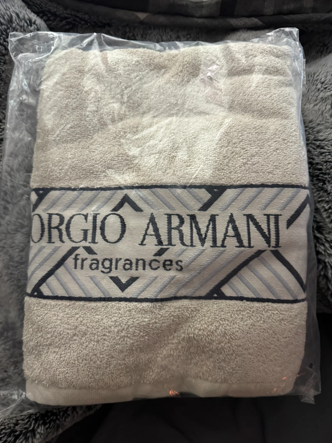 Giorgio Armani Fragrances Men Towel - New