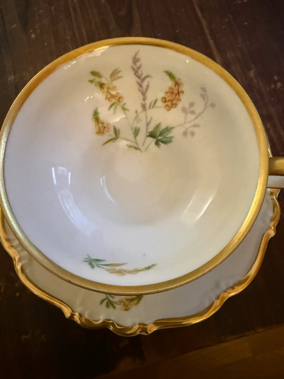 Vintage Edelstein Bavaria Tea Cup & Saucer - photo 2