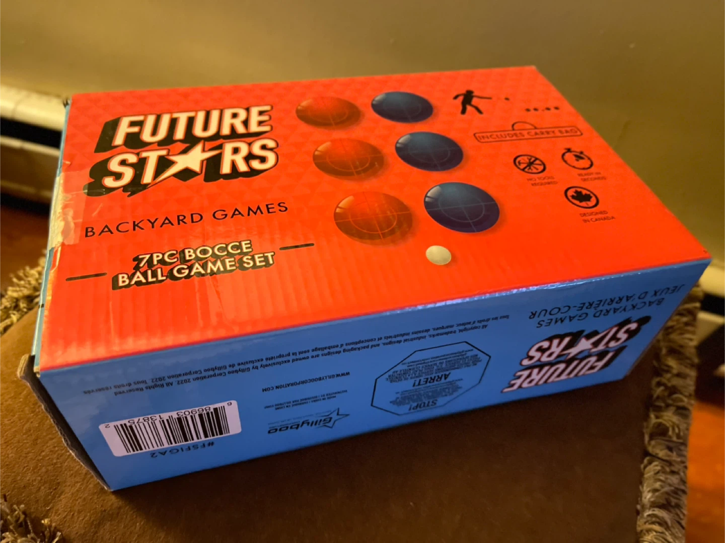 Future Stars 7PC Bocce Ball Game Set - New - photo 2