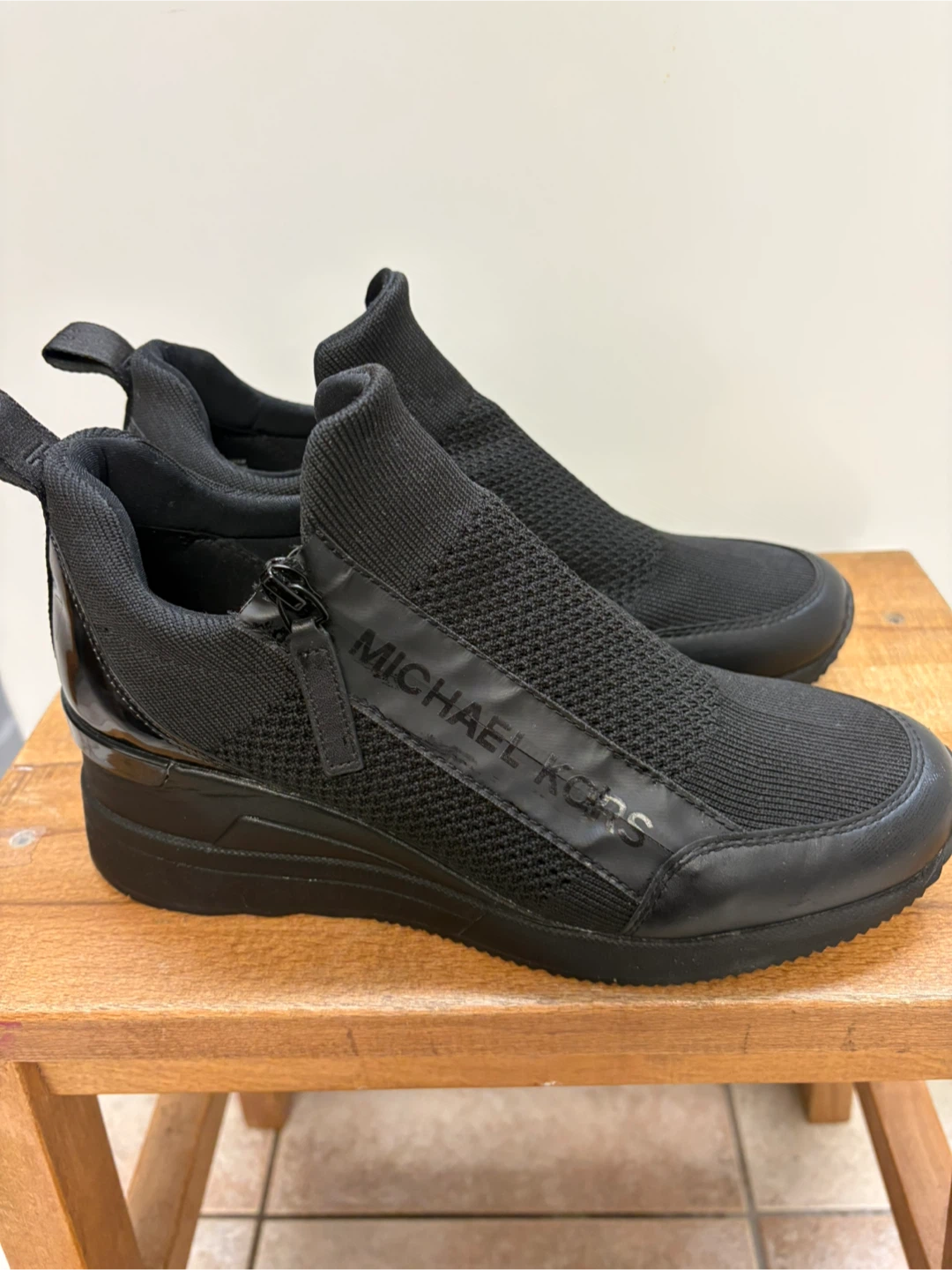 Michael Kors Black Sneakers