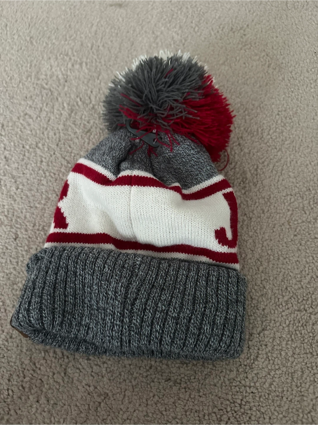 Jasper Canada Toque - Grey, Red & White - photo 2