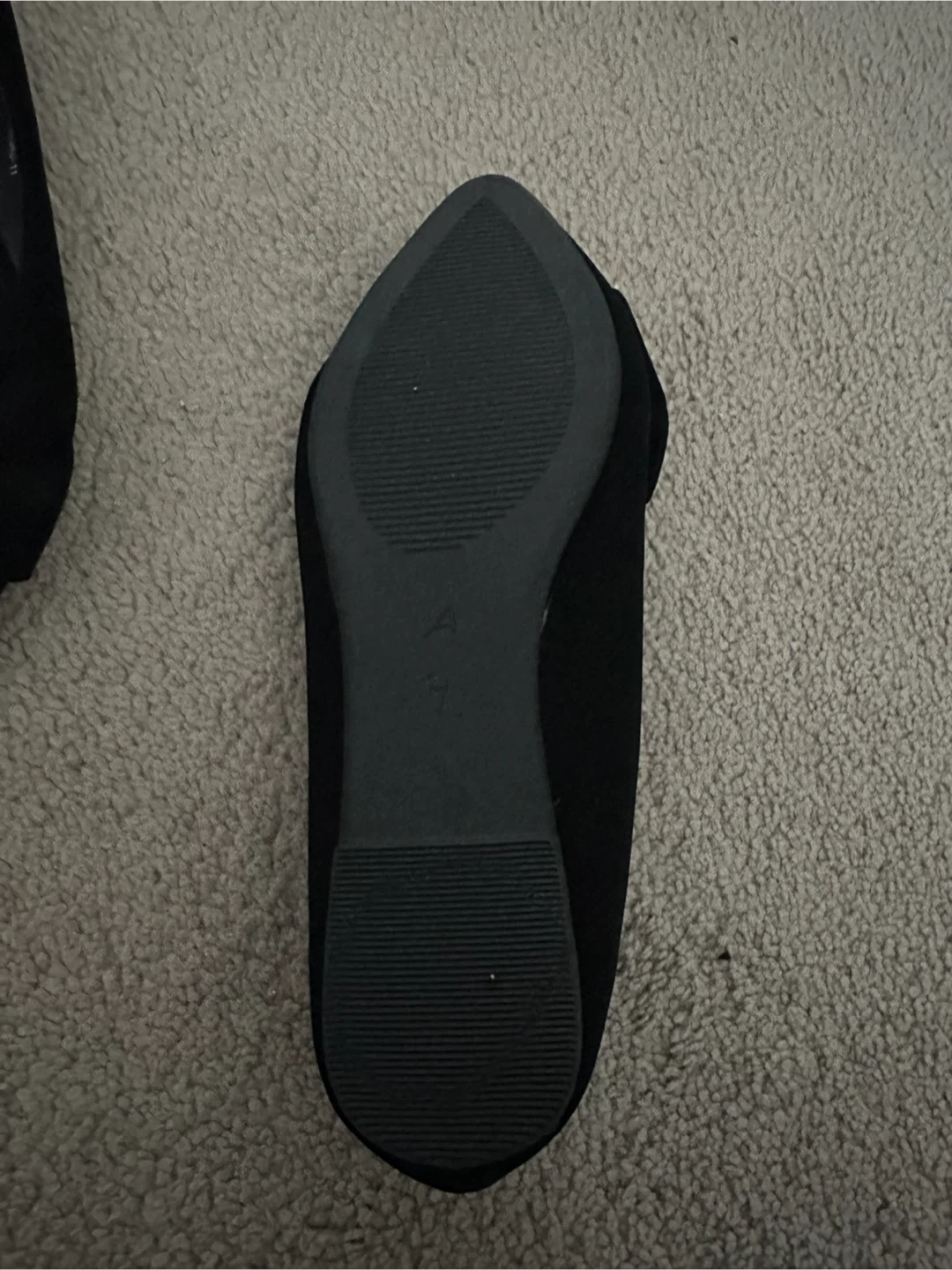 Zara Black Bow Flats - Size 7 - photo 2