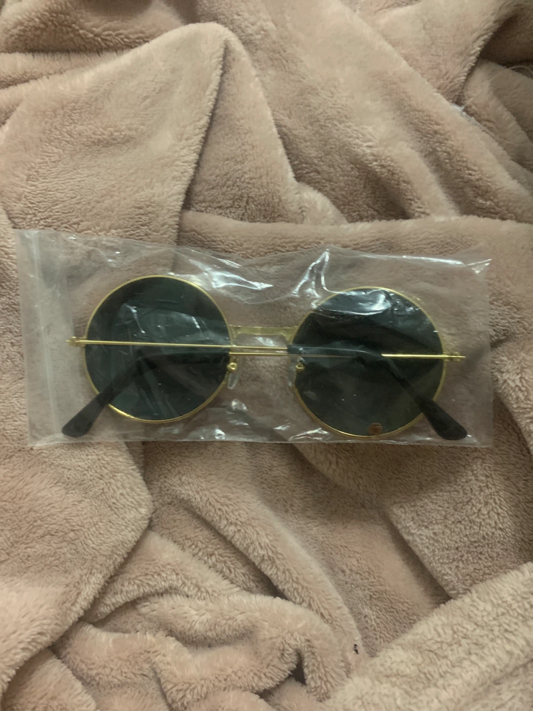 Round Sunglasses - Gold Frame - photo 2