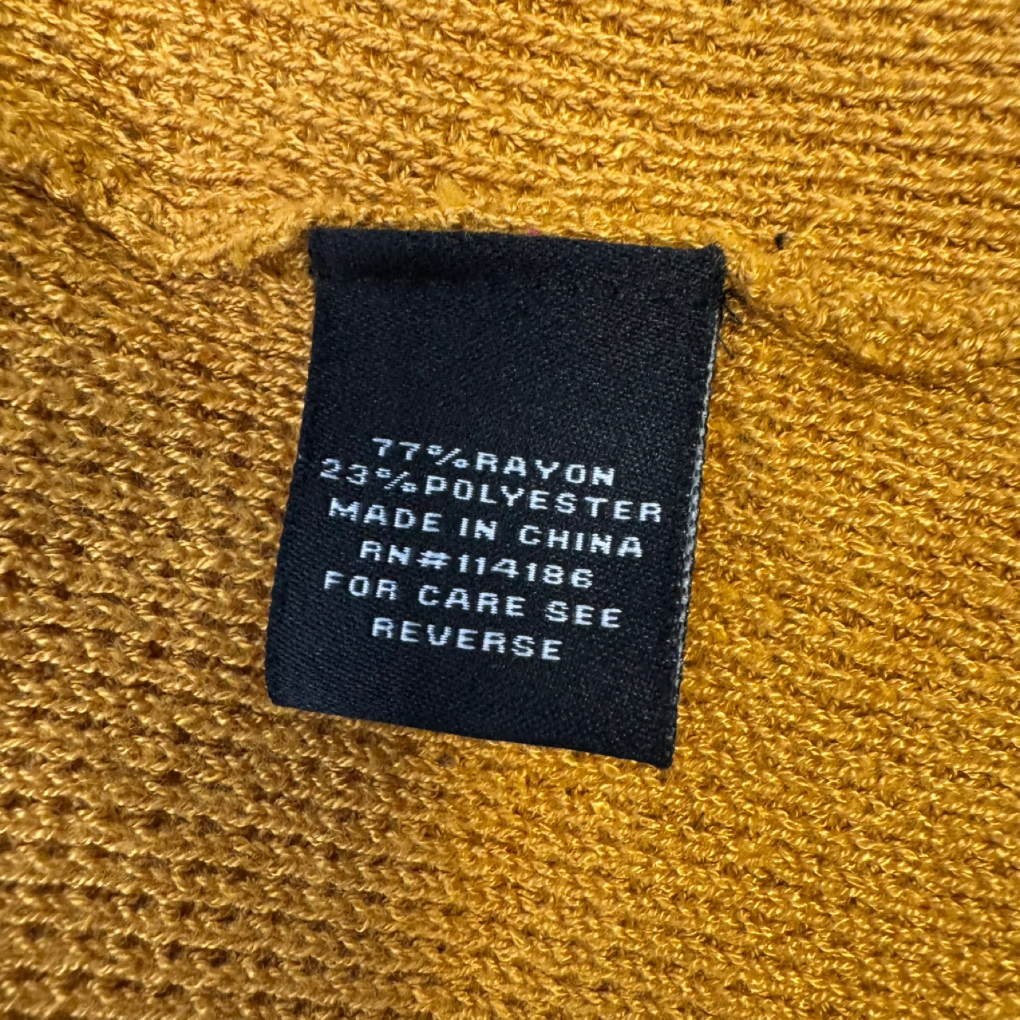 Verve Ami Women’s Mustard Long Open Front Cardigan XL Pockets - photo 5