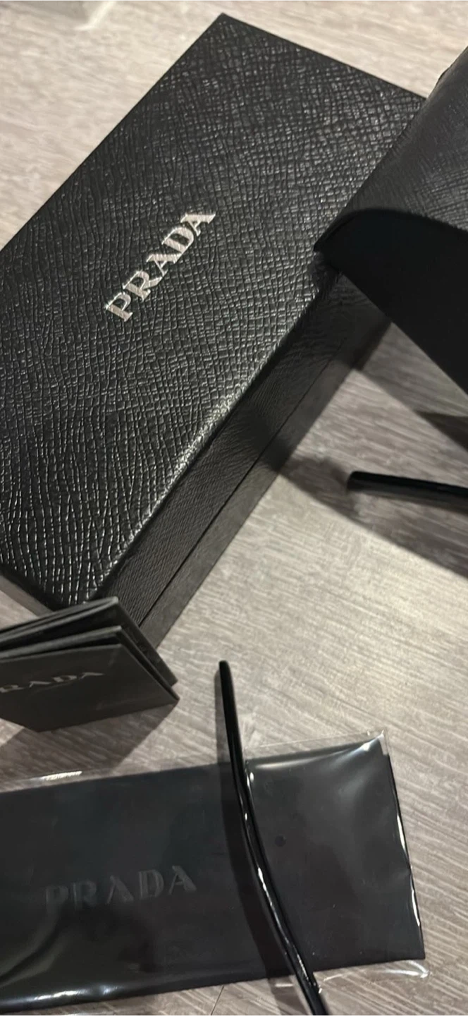Prada Black Sunglasses with Box - photo 3