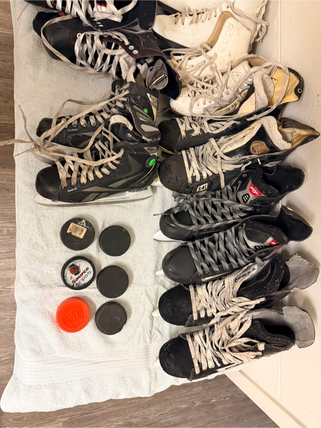 Mixed Hockey Skates - Reebok & CCM