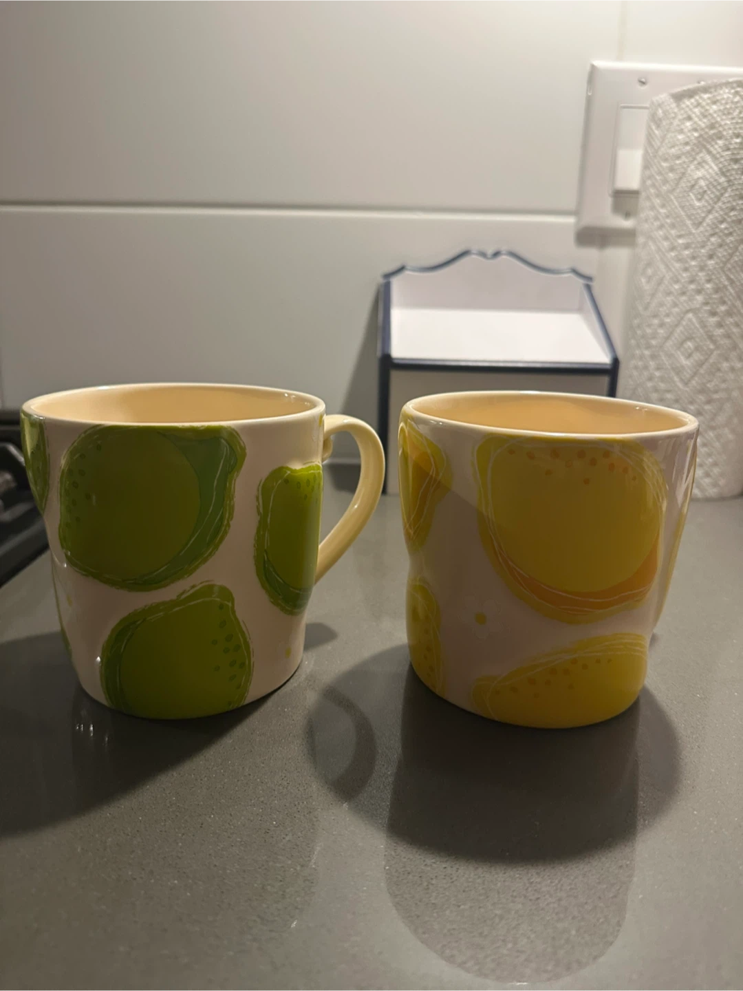 Starbucks Coffee Mugs - Lemon & Lime Design