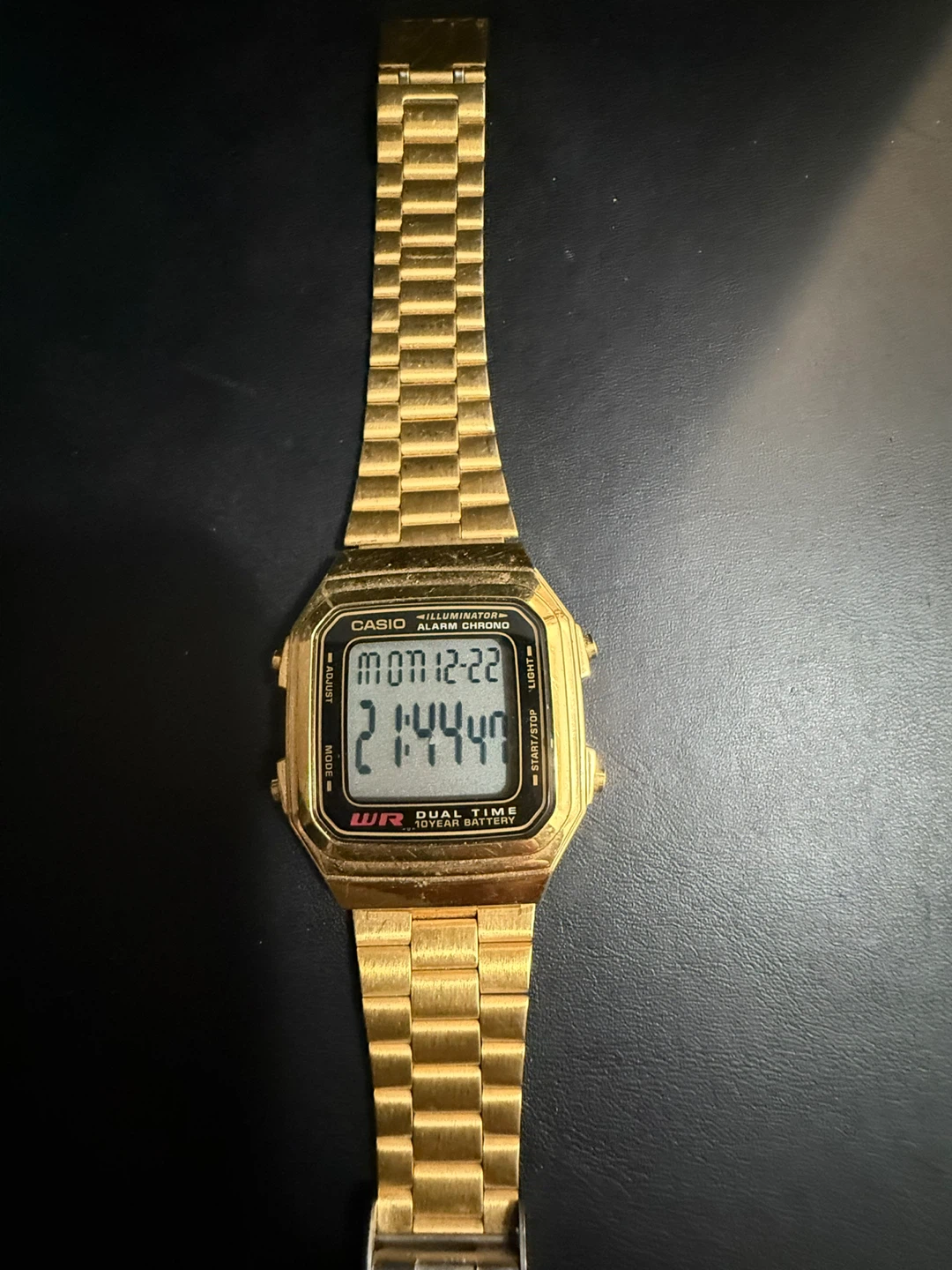Casio A178W Gold Digital Watch - photo 2