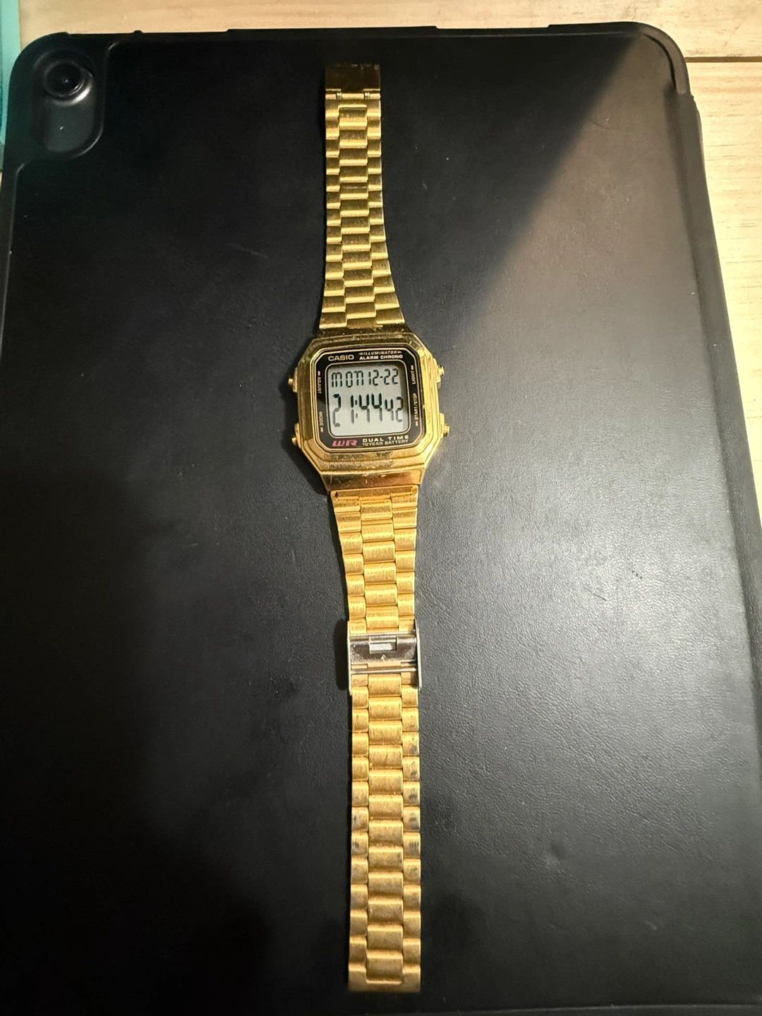 Casio A178W Gold Digital Watch