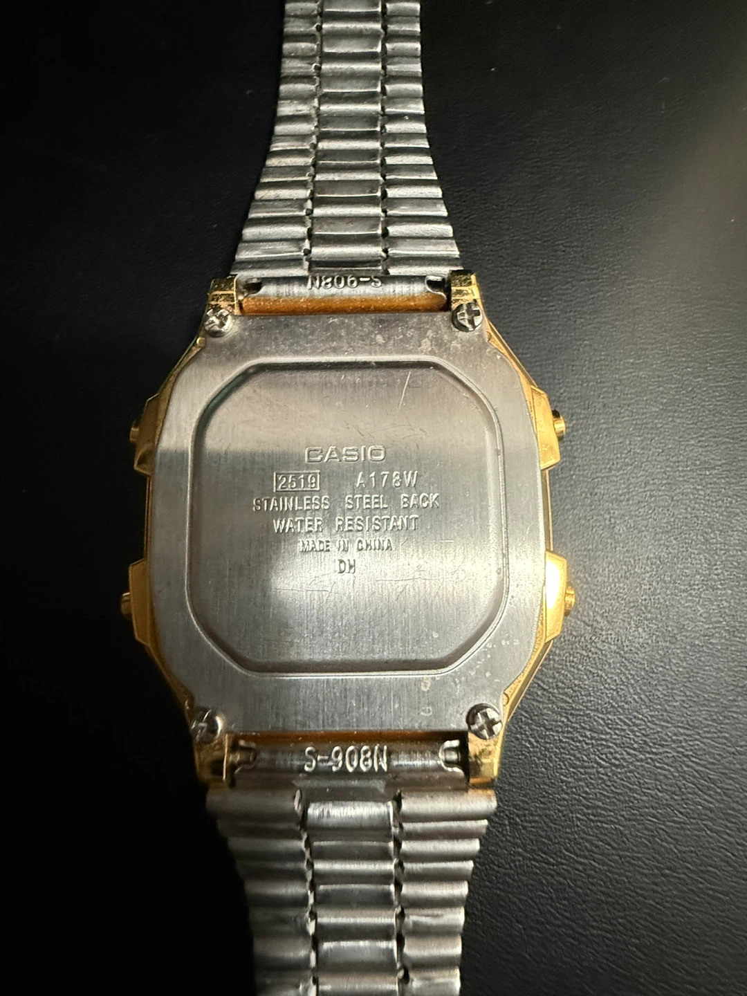 Casio A178W Gold Digital Watch - photo 4
