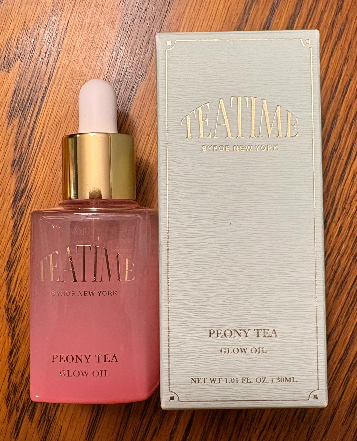 ✨✨TEATIME BYROE NEW YORK Peony Tea Glow Oil