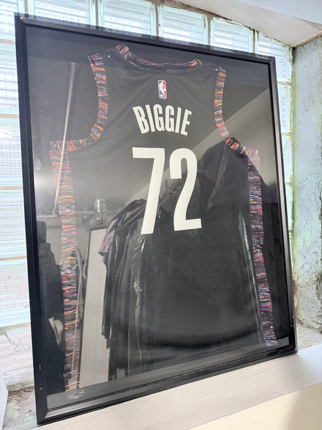 Framed NBA Jersey - Biggie #72 - photo 2