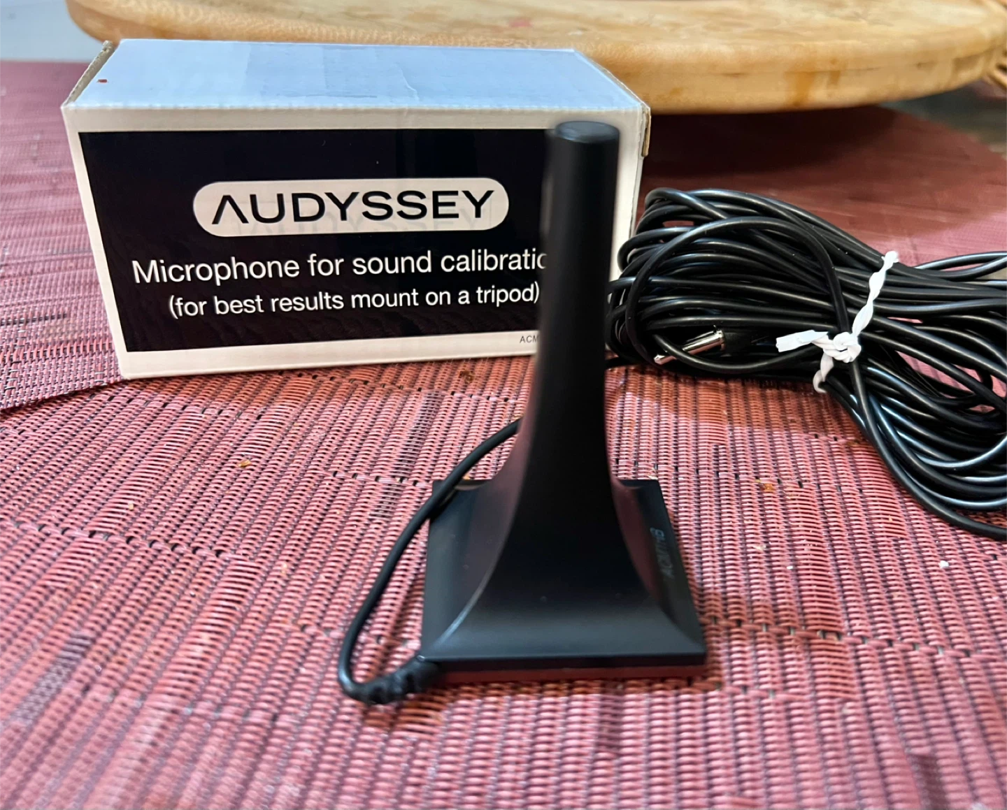Calibration mic for AV Receivers or Amplifiers
