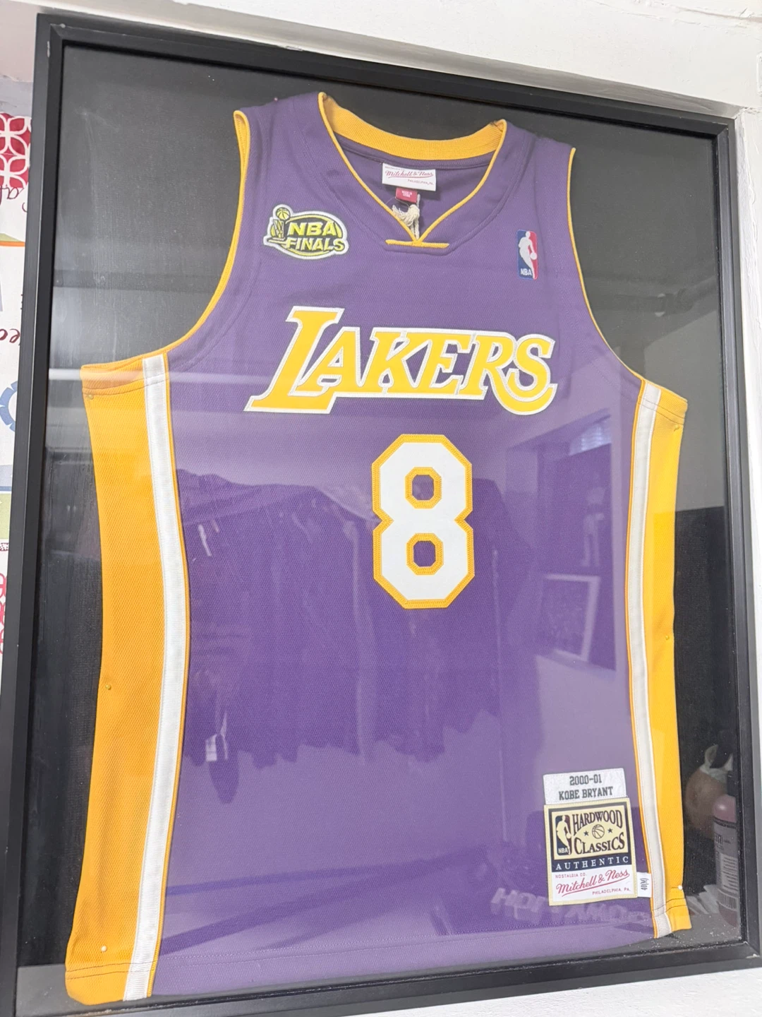 Framed Kobe Bryant Lakers Jersey - photo 3