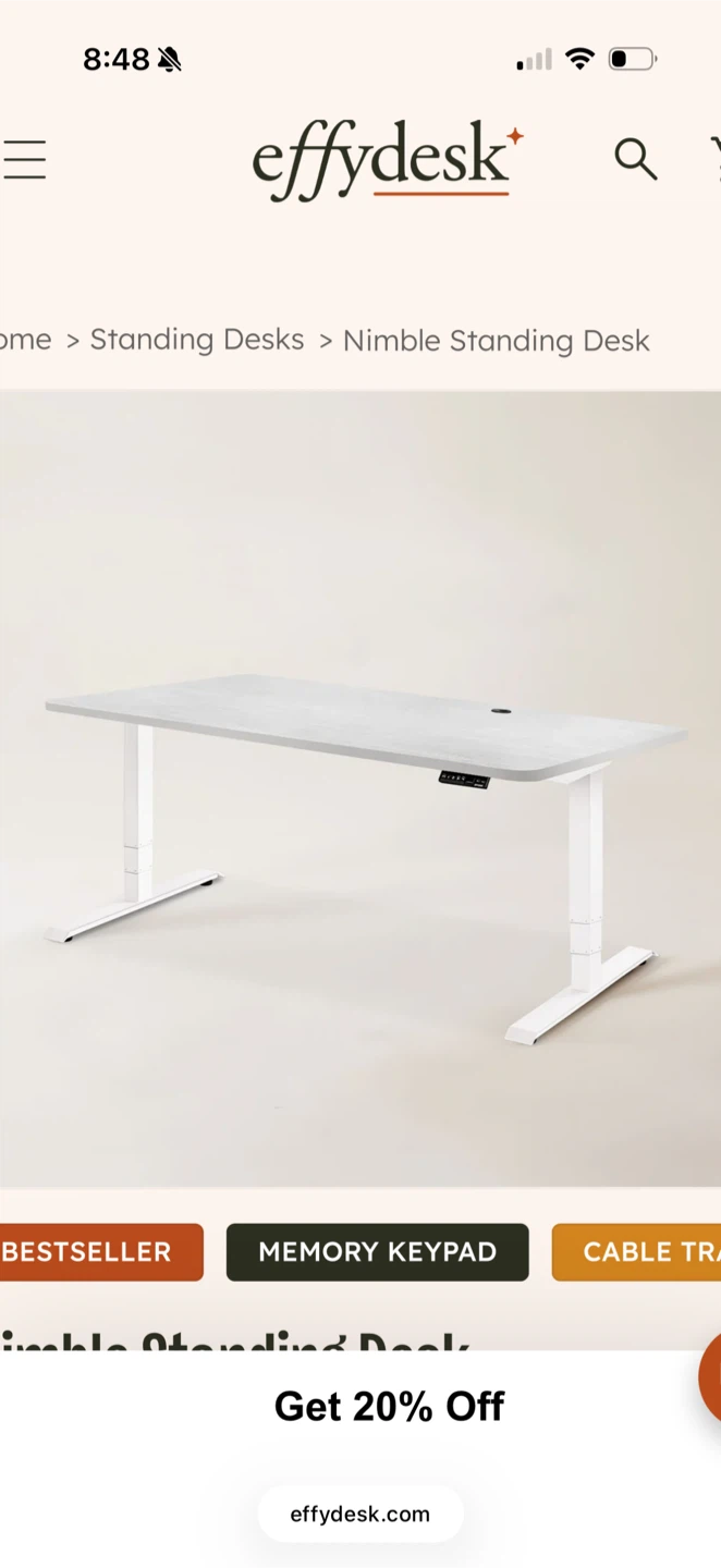 Effydesk Standing Desk - photo 3