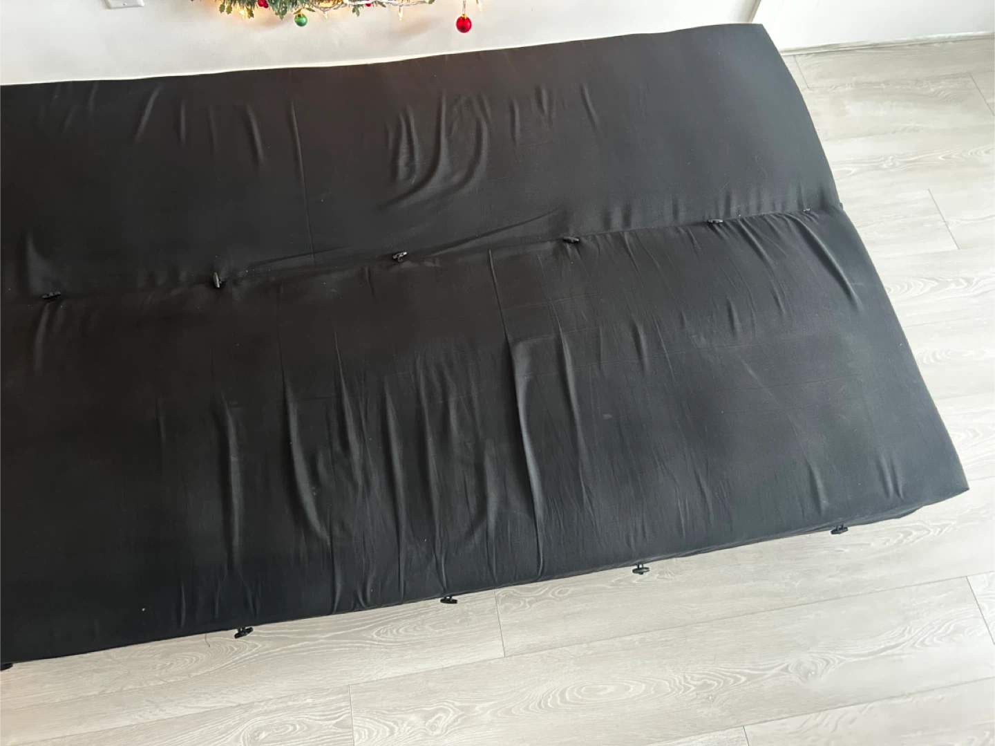 Black Futon Sofa Bed - photo 2