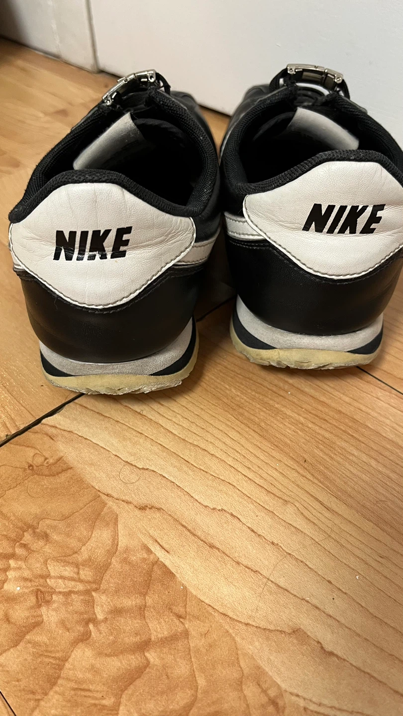 Nike Cortez Black Leather Sneakers - photo 4