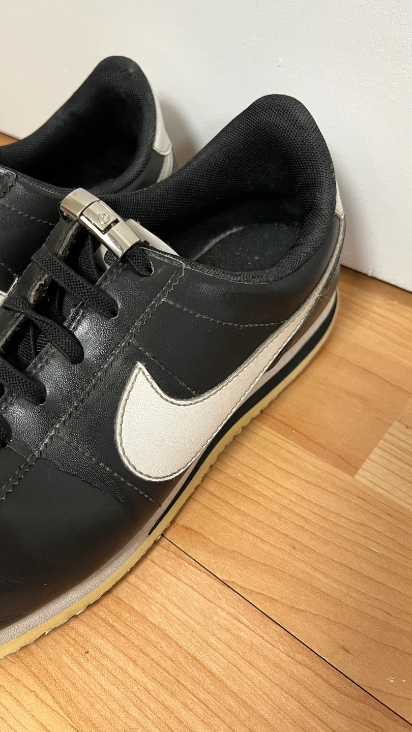 Nike Cortez Black Leather Sneakers - photo 2