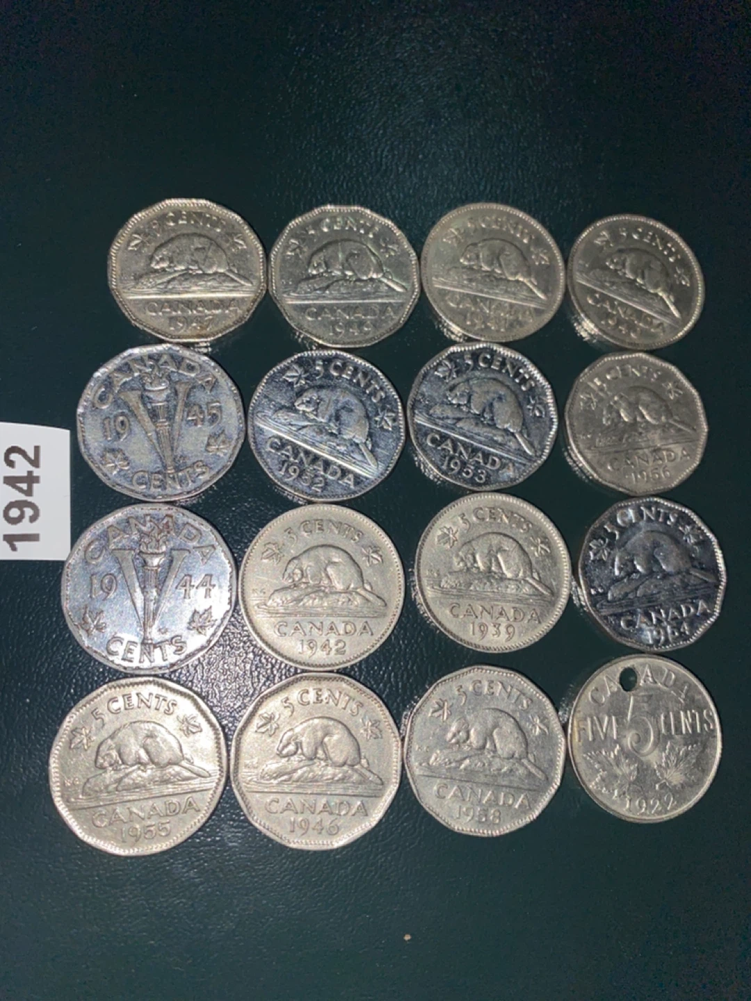 Vintage Canadian Coins - 1942 - photo 4