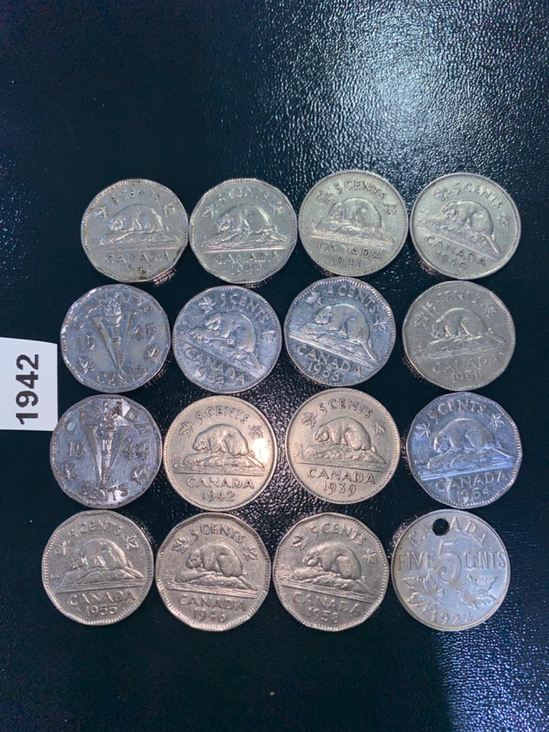 Vintage Canadian Coins - 1942 - photo 3