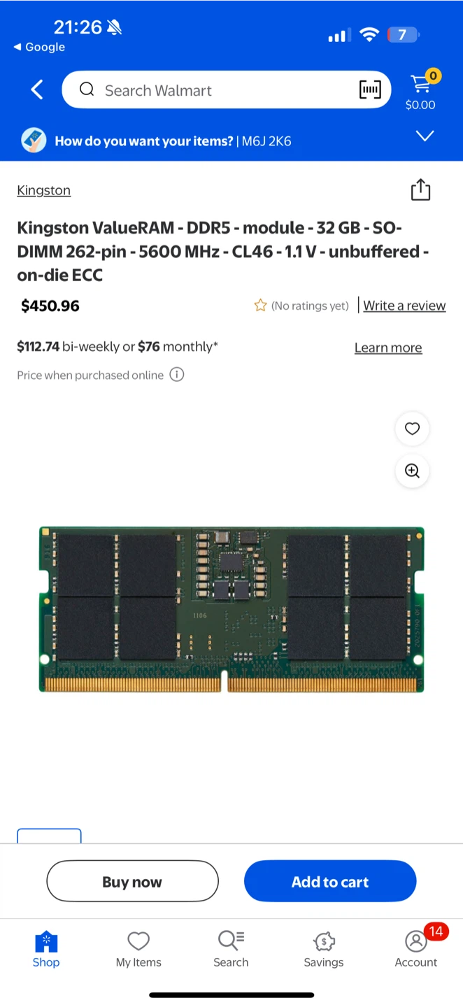 Kingston DDR5 Laptop RAM – 32GB (5600MHz) - photo 3