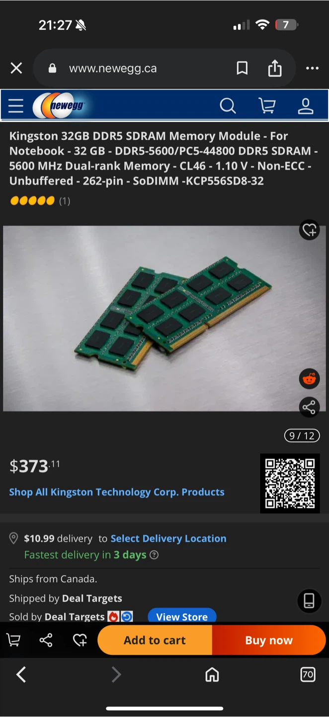 Kingston DDR5 Laptop RAM – 32GB (5600MHz) - photo 5