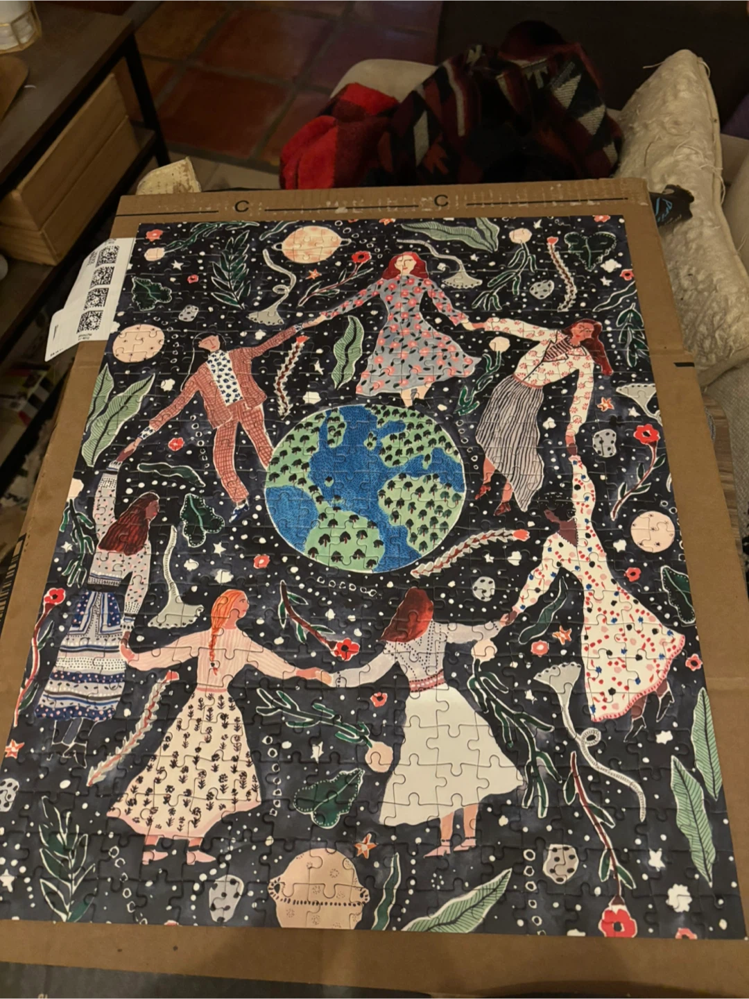 Anthropologie/Jiggy Ring Around The World Puzzle