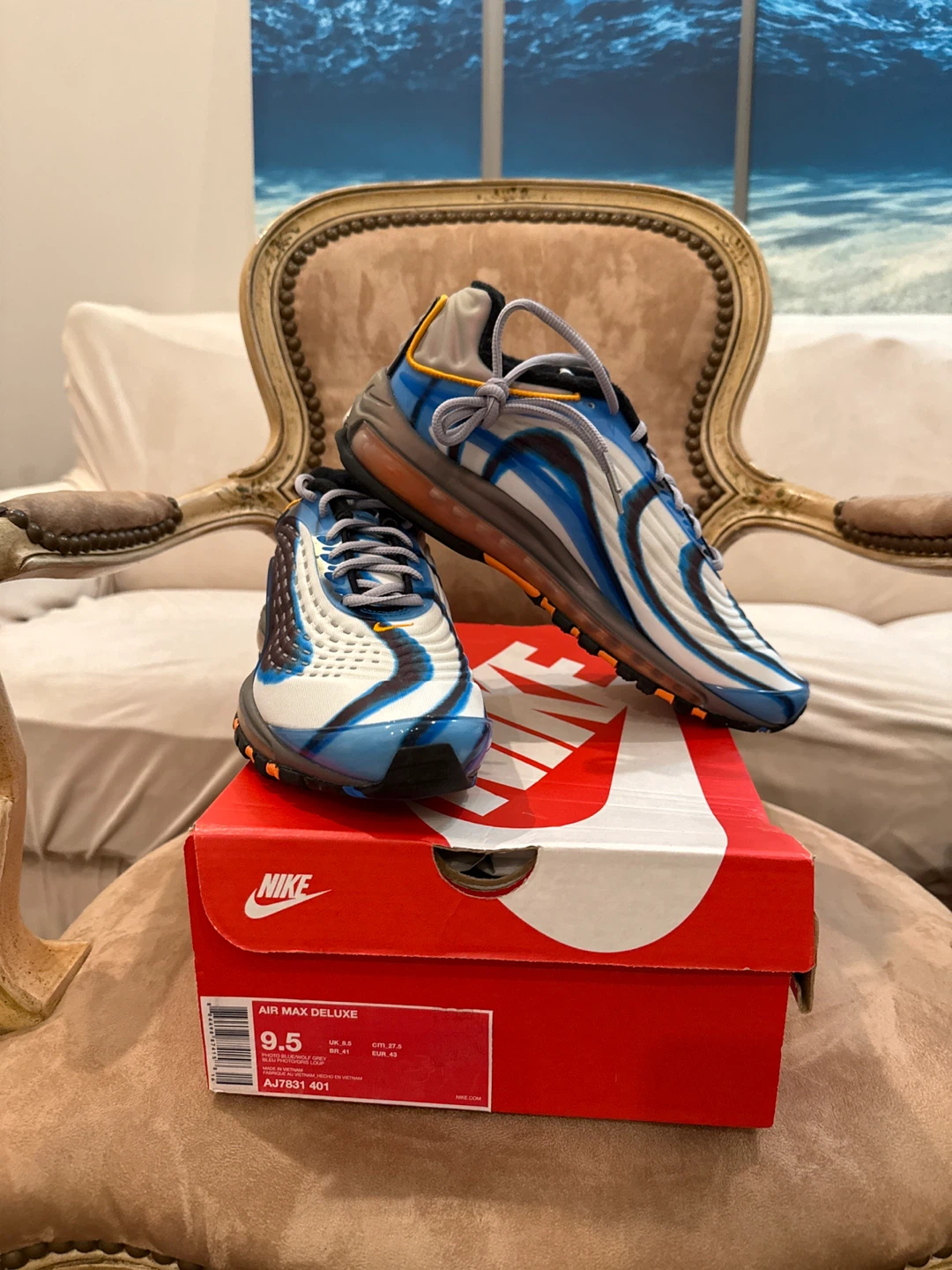 Nike Air Max Deluxe 'Photo Blue' Size 9.5 - photo 2