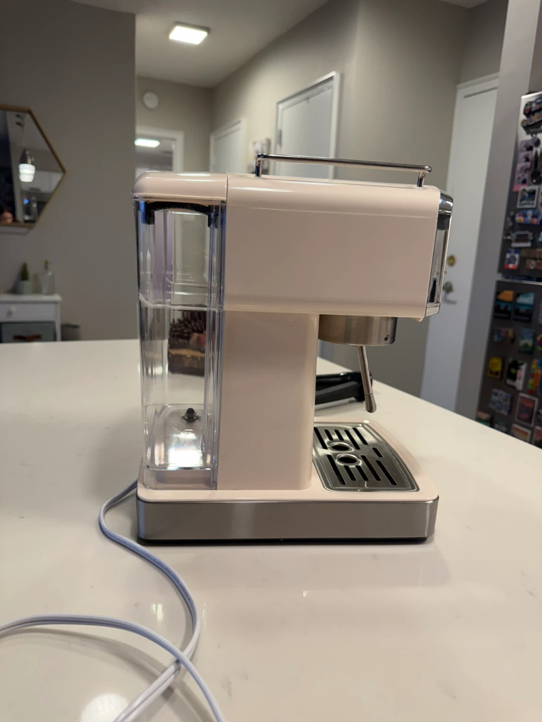Sumsaty Espresso Machine + accessories - Cream Colour - photo 4