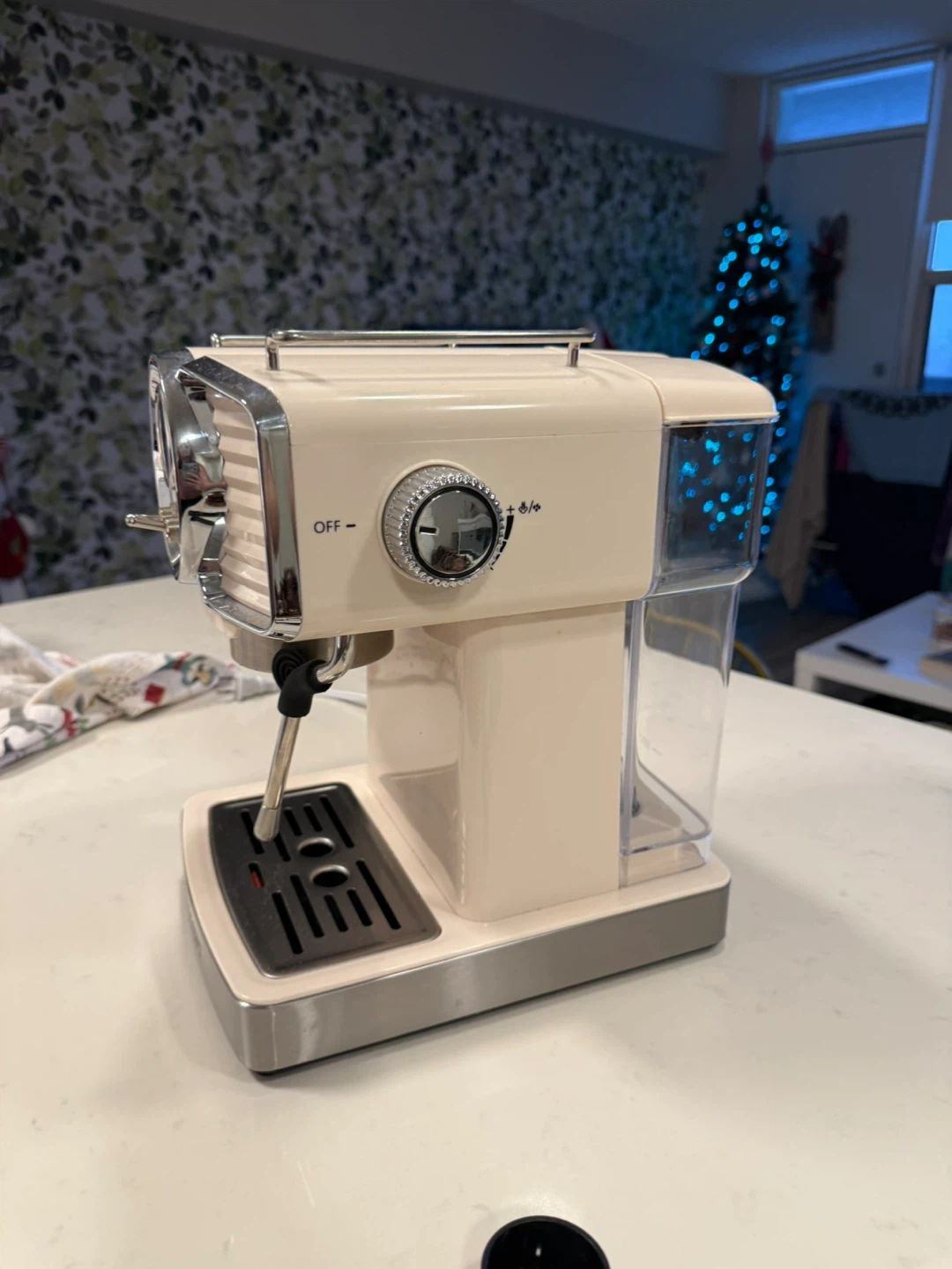 Sumsaty Espresso Machine + accessories - Cream Colour - photo 3