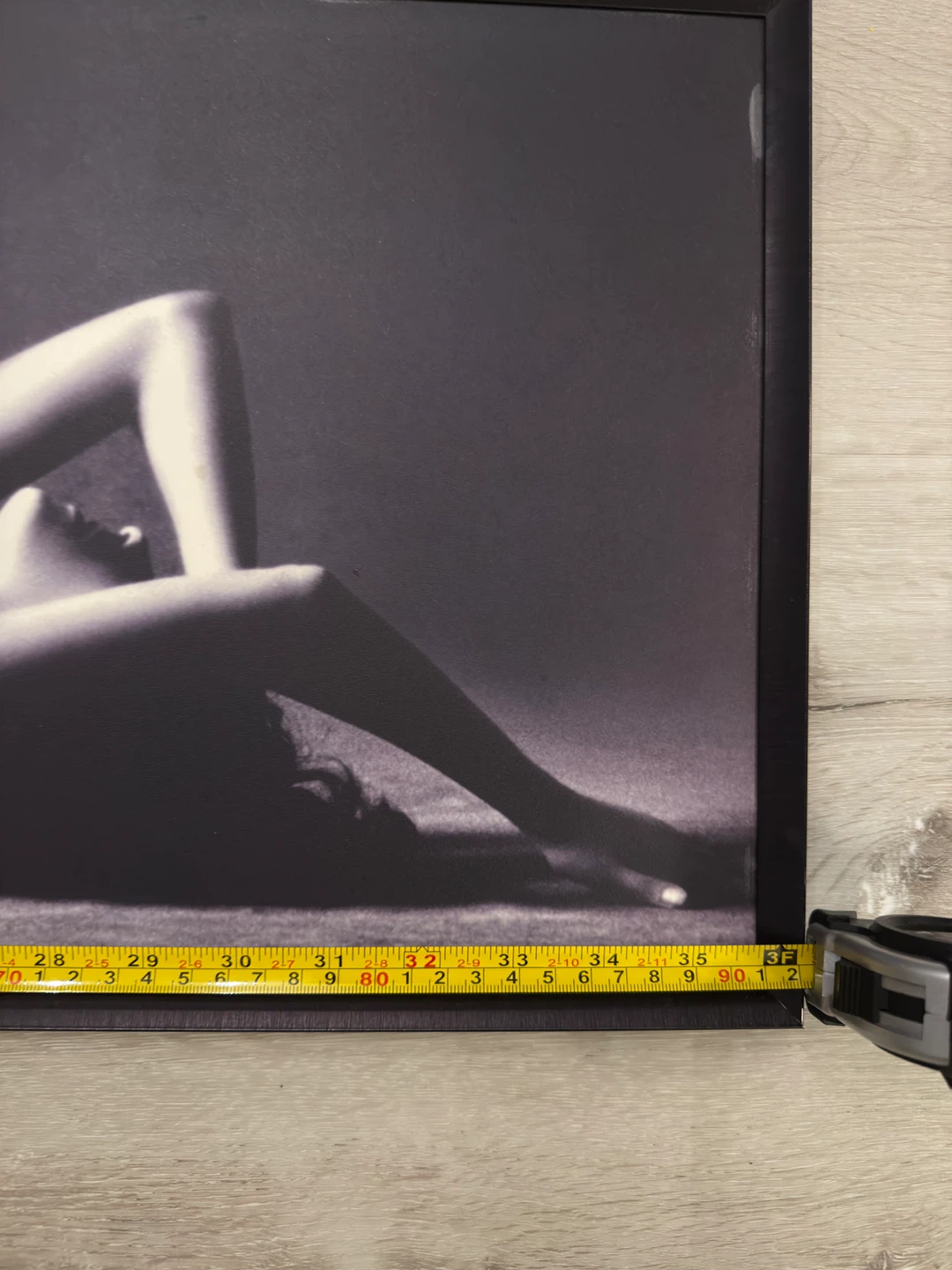 Modern Black & White Art Frame – 3ft x 1ft - photo 3