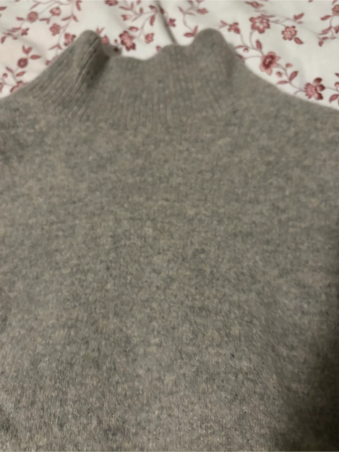 Grey Turtleneck Sweater - photo 4