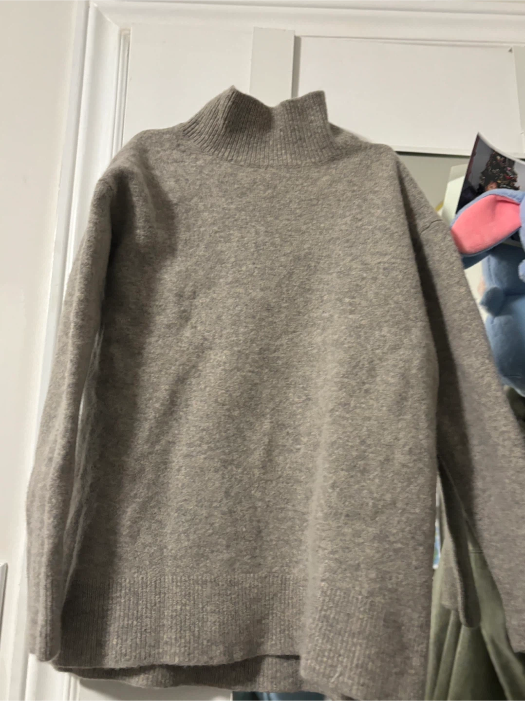 Grey Turtleneck Sweater - photo 2