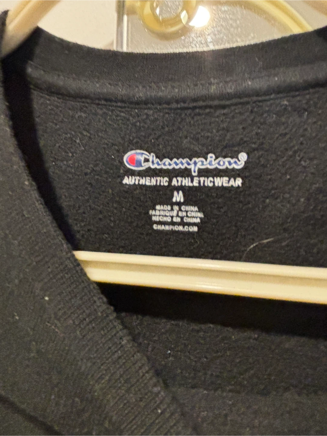 Champion Black Sweatshirt Size M - photo 3