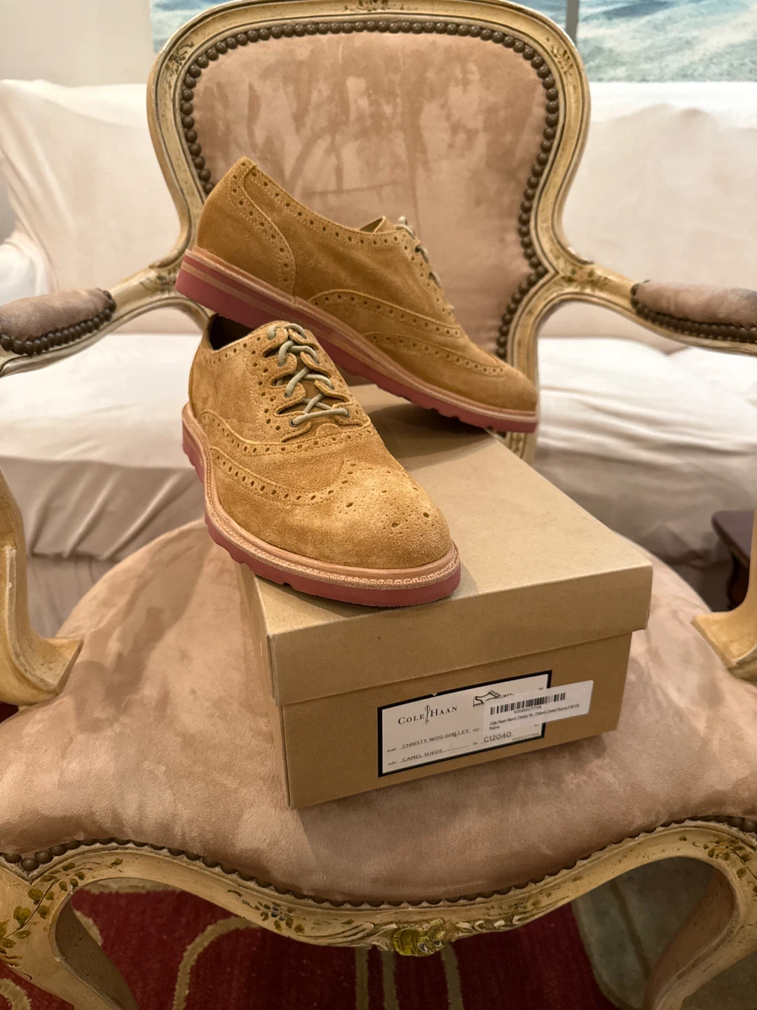 New Cole Haan Christy Wingtip Ghillie Oxford 9M - photo 3