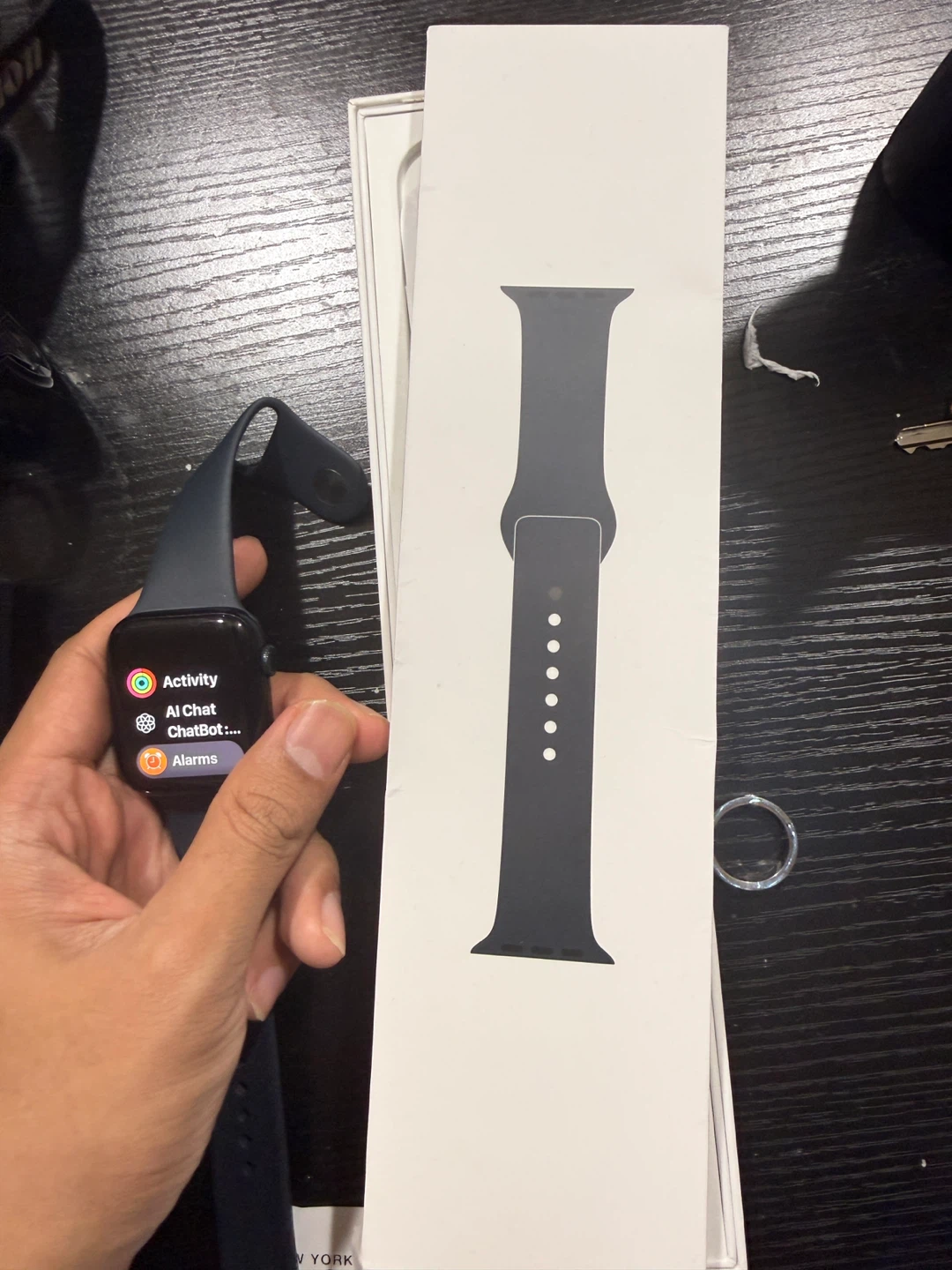 Apple Watch SE Sport Band - Graphite - photo 5