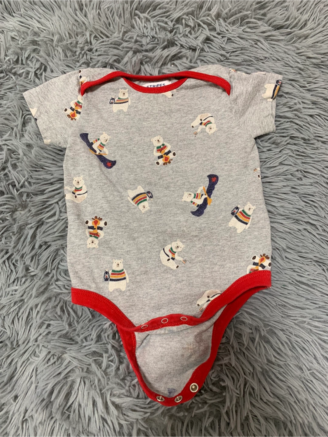 HB Stripes Baby Clothes Bundle 6-12 M - photo 4