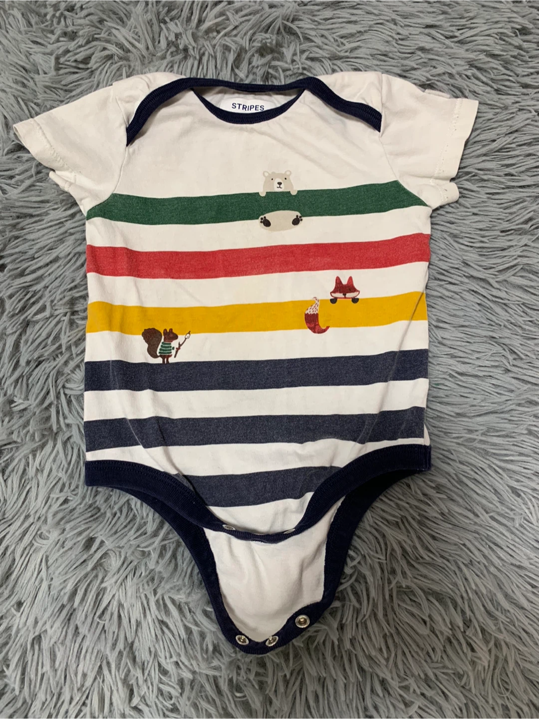 HB Stripes Baby Clothes Bundle 6-12 M - photo 5