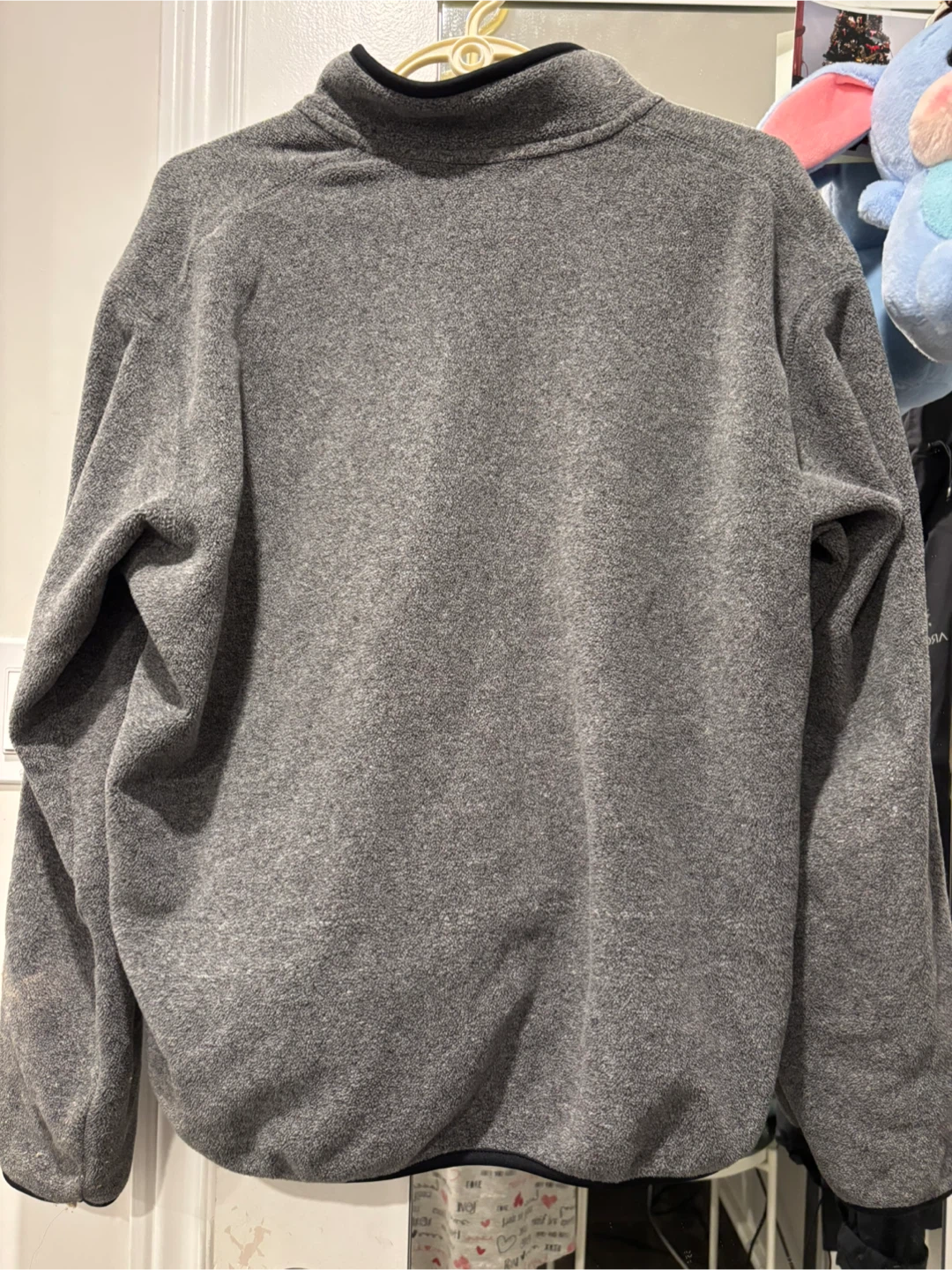 Uniqlo Grey Fleece Pullover, Size L - photo 5